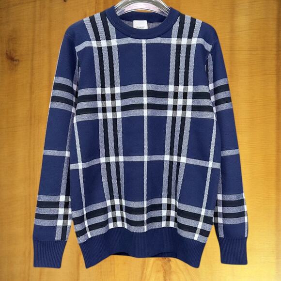 Burberry Blue Men's Sweater
